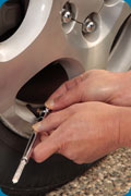 Image showing how to check your tyre pressure